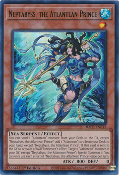 Neptabyss, the Atlantean Prince - RA03-EN013 - Ultra Rare