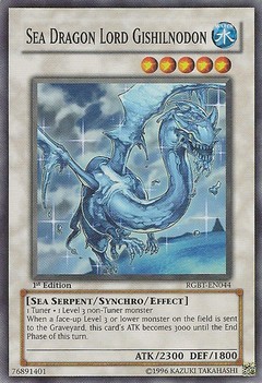 Sea Dragon Lord Gishilnodon - RGBT-EN044 - Super Rare