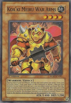 Koa'ki Meiru War Arms - RGBT-EN081 - Super Rare