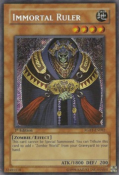 Immortal Ruler - RGBT-EN082 - Secret Rare