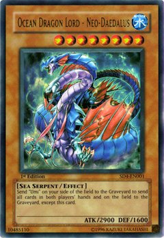 Ocean Dragon Lord - Neo-Daedalus - SD4-EN001 - Ultra Rare