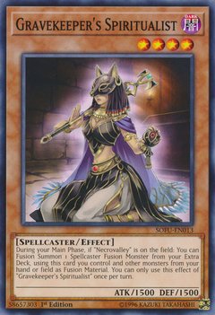 Gravekeeper's Spiritualist - SOFU-EN013 - Common