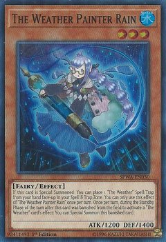 The Weather Painter Rain - SPWA-EN030 - Super Rare