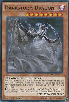 Darkstorm Dragon - SR02-EN012 - Common