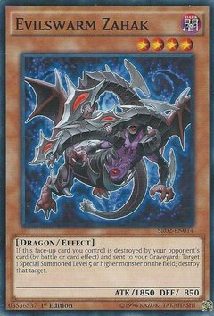 Evilswarm Zahak - SR02-EN014 - Common