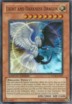 Light and Darkness Dragon - STOR-ENSE1 - Super Rare