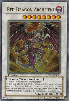 Red Dragon Archfiend - TDGS-EN041 - Ultra Rare