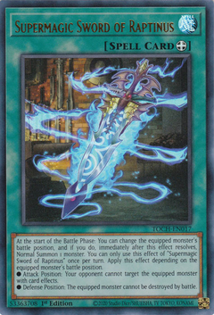 Supermagic Sword of Raptinus - TOCH-EN017 - Ultra Rare