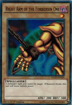 Right Arm of the Forbidden One - YGLD-ENA20 - Ultra Rare