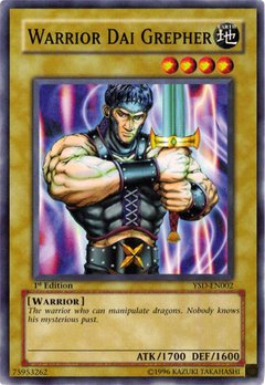 Warrior Dai Grepher - YSD-EN002 - Common