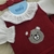 Saida Maternidade Baby Bear Girls Vermelha - comprar online