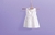 Vestido Salopete Bolsinhos Off White linho - comprar online
