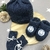 Kit Luva, Touca e Sapatinho Trico Hippo Boys Azul Jeans - comprar online