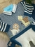 Saída Maternidade Safari Baby Azul Jeans . - comprar online