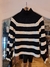 sweater Polera rayas Pampita en internet