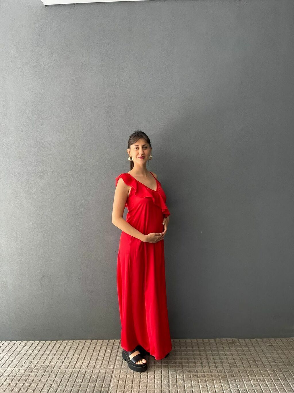 vestido Rojo Comprar en EG Embarazadas