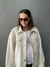 chaqueta de paño color marfil - tienda online
