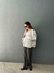 chaqueta de paño color marfil - EG Embarazadas