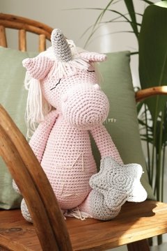 Unicornio estrella rosa - comprar online