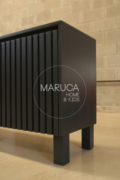 Rack TV Varillado color Carbon - Tienda Maruca