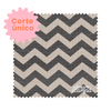 58 cm | Chevron Gris oxford n° 350