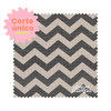 35 cm | Outlet Chevron Gris oxford n° 350