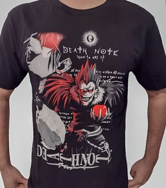 Remera Death Note Anime Tienda Road House Clothing