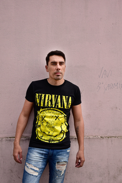 Remera Nirvana Explotion - tienda online