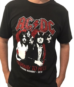 Remera AC DC Ticket to Hell