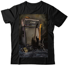 Remera Fender Stratocaster Marshall