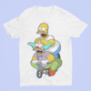 Remera Los Simpsons Homero Krusty