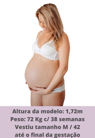 Bata amamentação top gestante preta - loja online