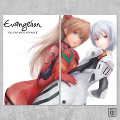 Evangelion - Asuka y Rei