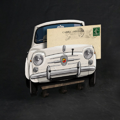 Portallaves Fiat 600 Abarth 850 (IT) 1960 - Renovo Colgables