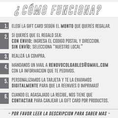 GIFT CARD Portallave Personalizado - comprar online