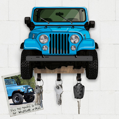 Portallaves Jeep CJ7 Color Personalizado