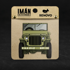 Imán Jeep Willys