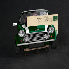 Portallaves Mini Cooper Color Personalizado - Renovo Colgables