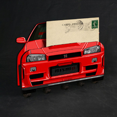 Portallaves Nissan GTR (R34) Color Personalizado - Renovo Colgables