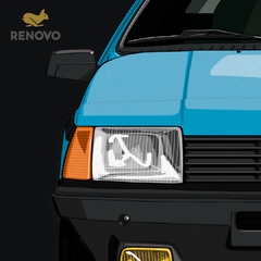 Imagen de Portallaves Renault Fuego GTX (Arg) 1982