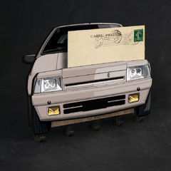 Portallaves Renault Fuego GTA - GTA Max (Arg) 1988 - Renovo Colgables