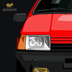 Imagen de Portallaves Renault Fuego GTX II (Arg) 1986