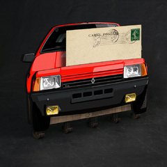 Portallaves Renault Fuego Turbo (EU) 1983 - Renovo Colgables