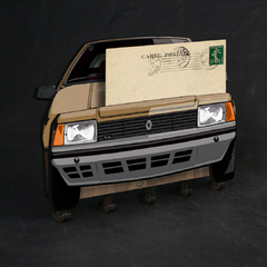 Portallaves Renault Fuego Turbo (USA) - Renovo Colgables