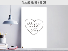 All you need is love - tienda online