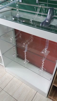 Balcão vitrine MDF Branco.cód BVT