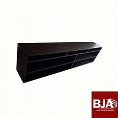 Rack para sala MDF preto.cód Ra4845