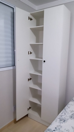 Sapateira MDF branco com porta.cód6968