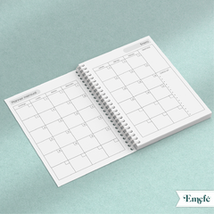 PLANNER MENSUAL A5 2024 - IMPRIMIBLE 001