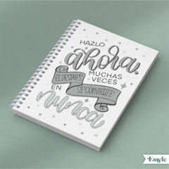 INTERIOR PLANNER LETTERING - GRIS - ARCHIVO IMPRIMIBLE